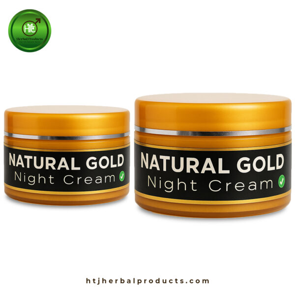 Natural Gold Night Cream – Wake Up to Glowing, Youthful Skin - Image 2