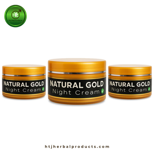 Natural Gold Night Cream – Wake Up to Glowing, Youthful Skin - Image 5