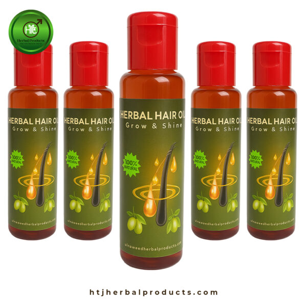 Herbal Hair Oil – For Hair Growth, Strength & Shine - Image 3