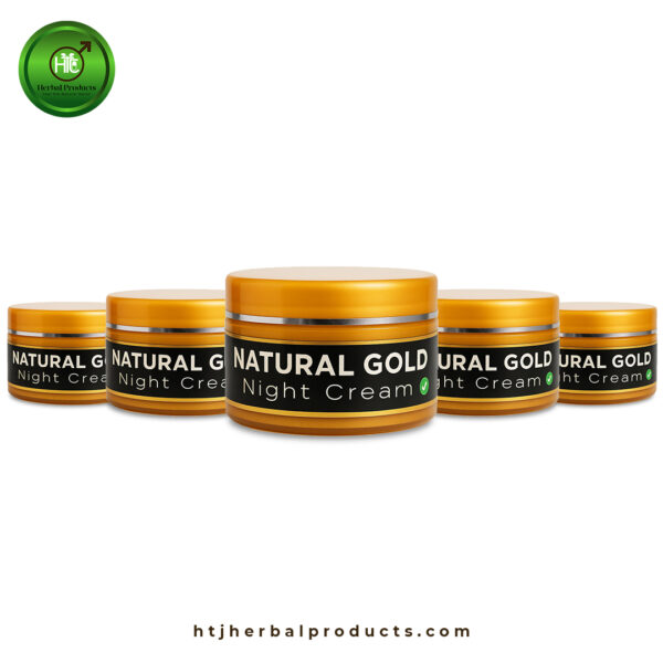 Natural Gold Night Cream – Wake Up to Glowing, Youthful Skin - Image 4