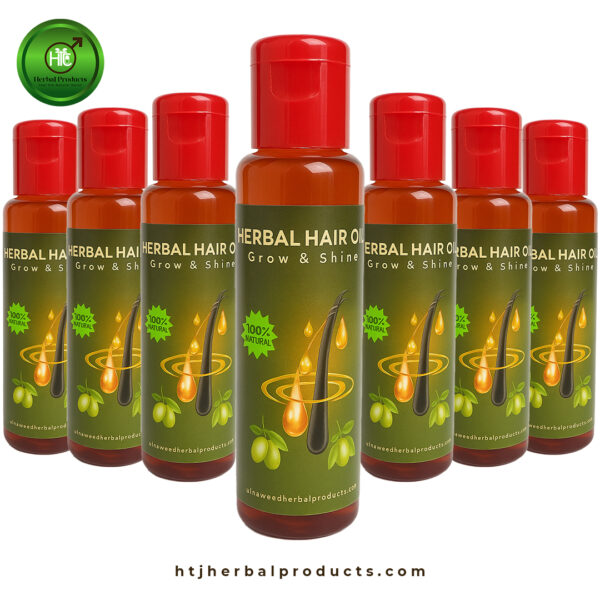 Herbal Hair Oil – For Hair Growth, Strength & Shine - Image 2