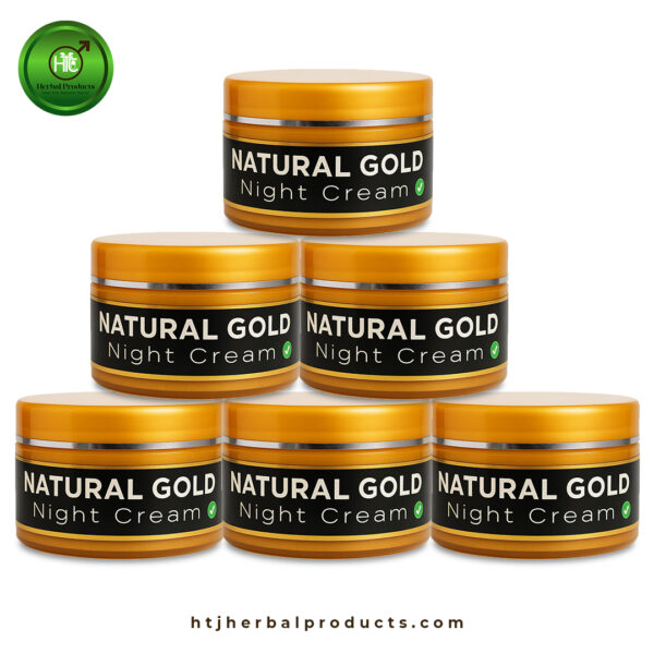 Natural Gold Night Cream – Wake Up to Glowing, Youthful Skin - Image 3