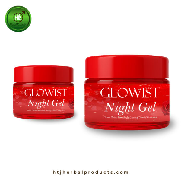 Glowist Herbal Night Gel – Skin Brightening & Anti-Pimple Formula (Unisex) - Image 2