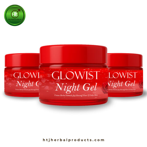 Glowist Herbal Night Gel – Skin Brightening & Anti-Pimple Formula (Unisex) - Image 3